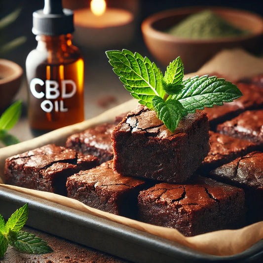 1) Brownies au CBD : La douceur qui vous détend