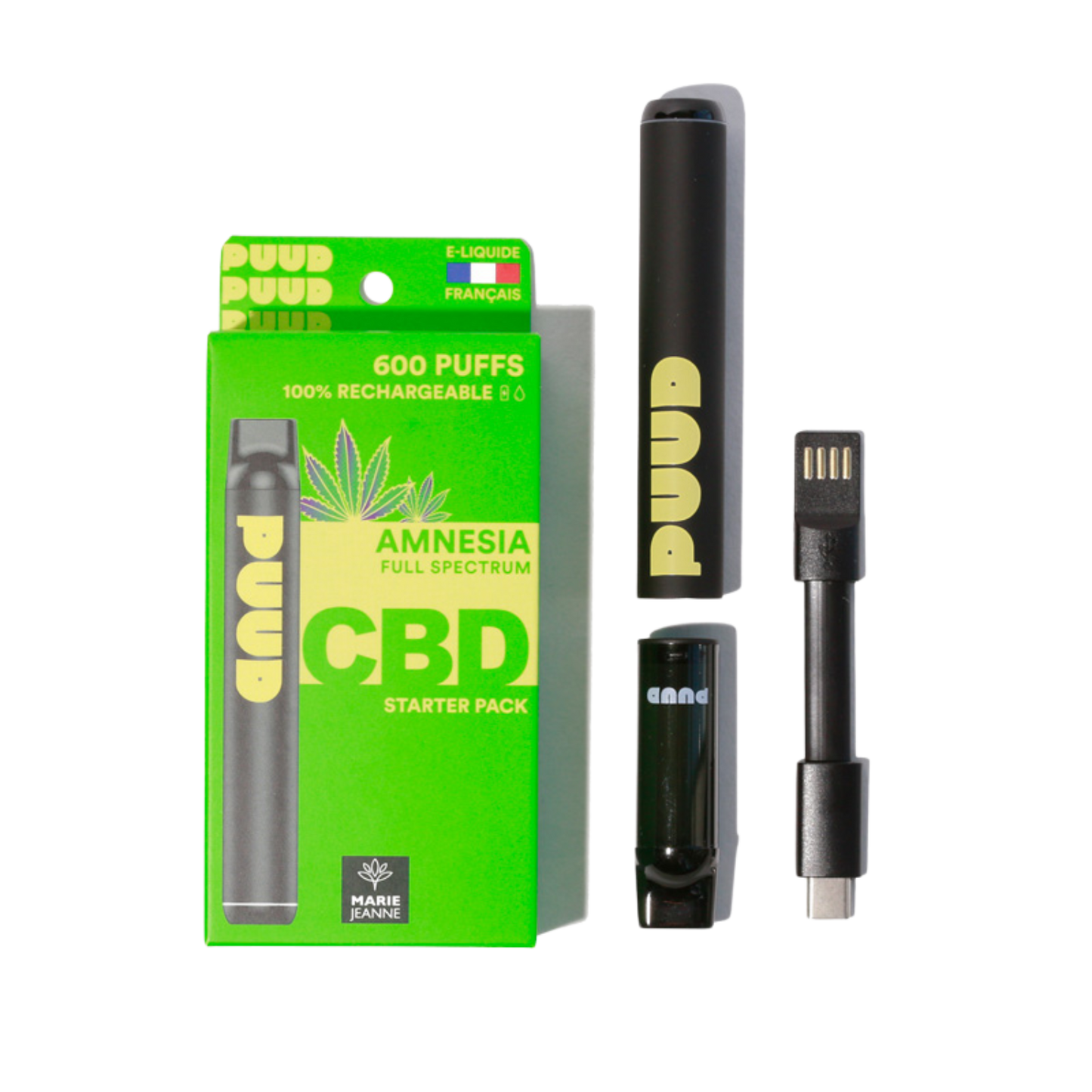 PUUD Starter - AMNESIA FULL SPECTRUM - CBD 5% ~ PUUD MARIE JEANNE ~