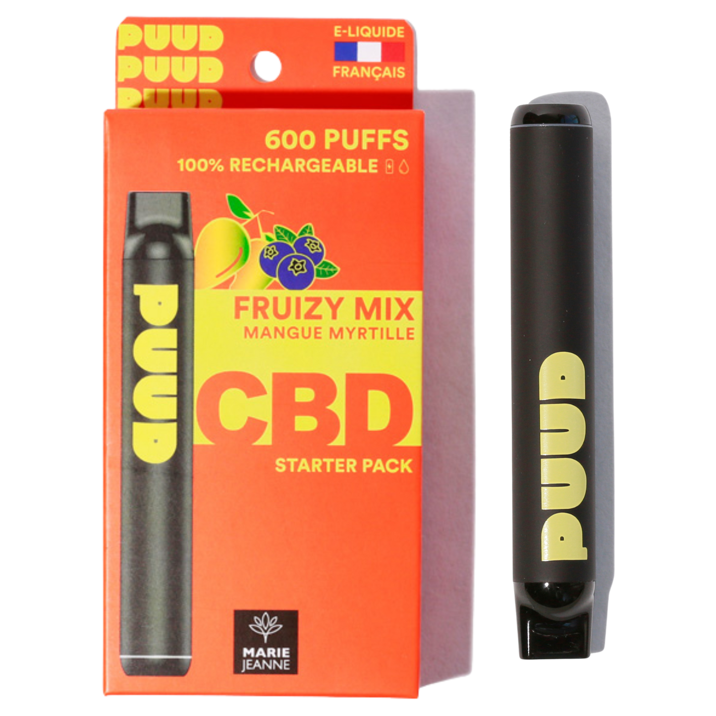 PUUD Starter - FRUIZY MIX - CBD 5% ~ PUUD MARIE JEANNE ~