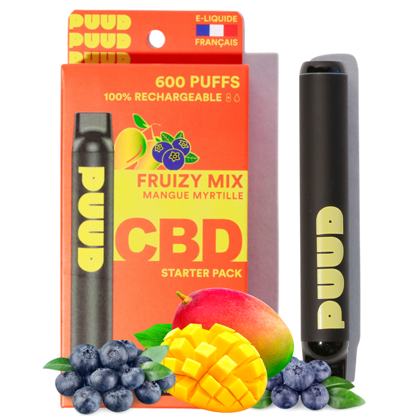 PUUD Starter - FRUIZY MIX - CBD 5% ~ PUUD MARIE JEANNE ~