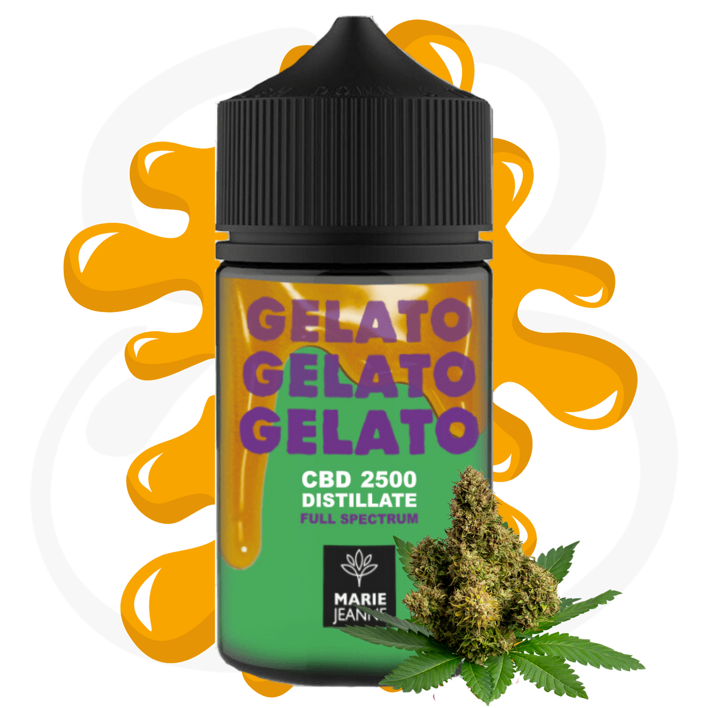 MARIE JEANNE - GELATO Wax Édition - CBD 500/1500/2500 mg