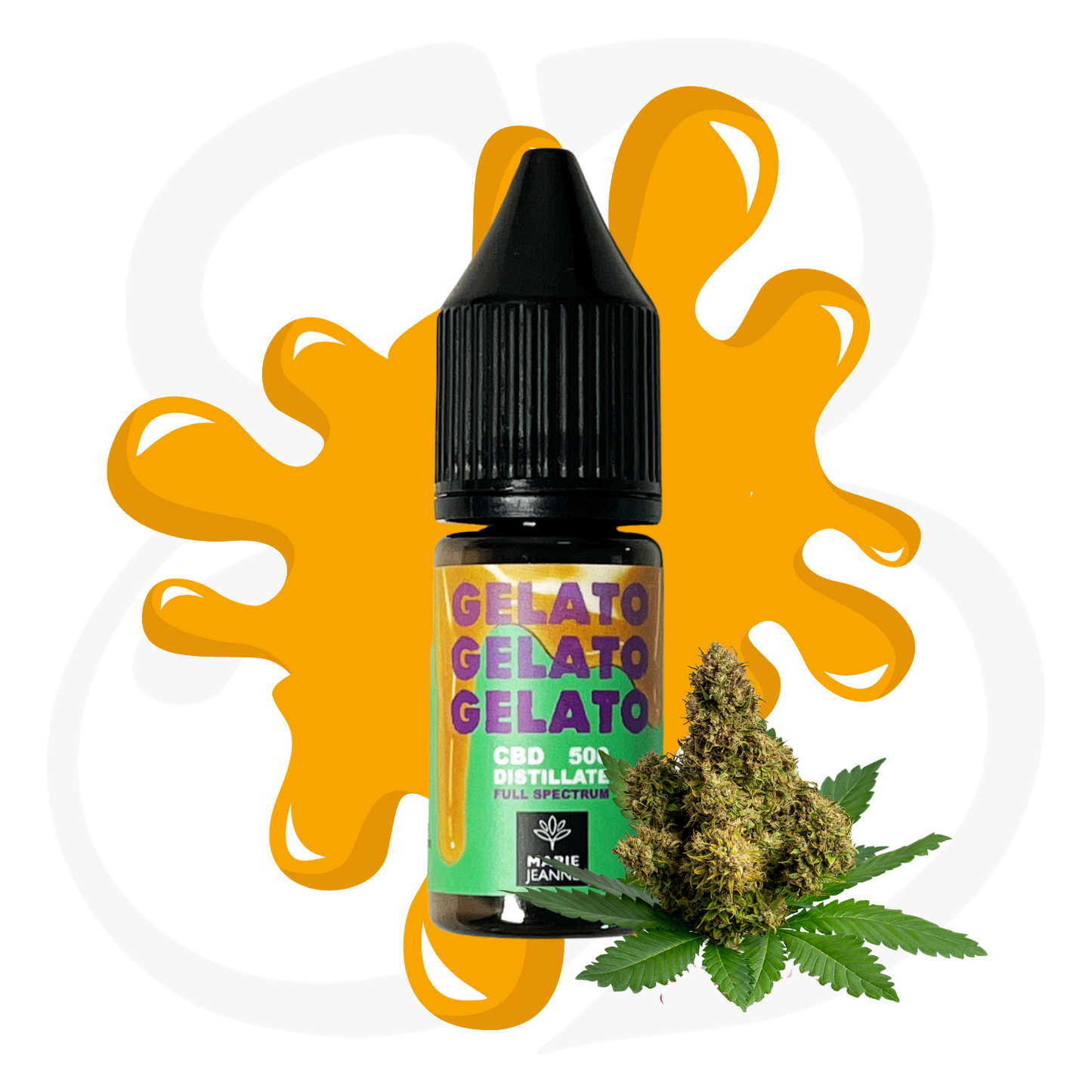 MARIE JEANNE - GELATO Wax Édition - CBD 500/1500/2500 mg