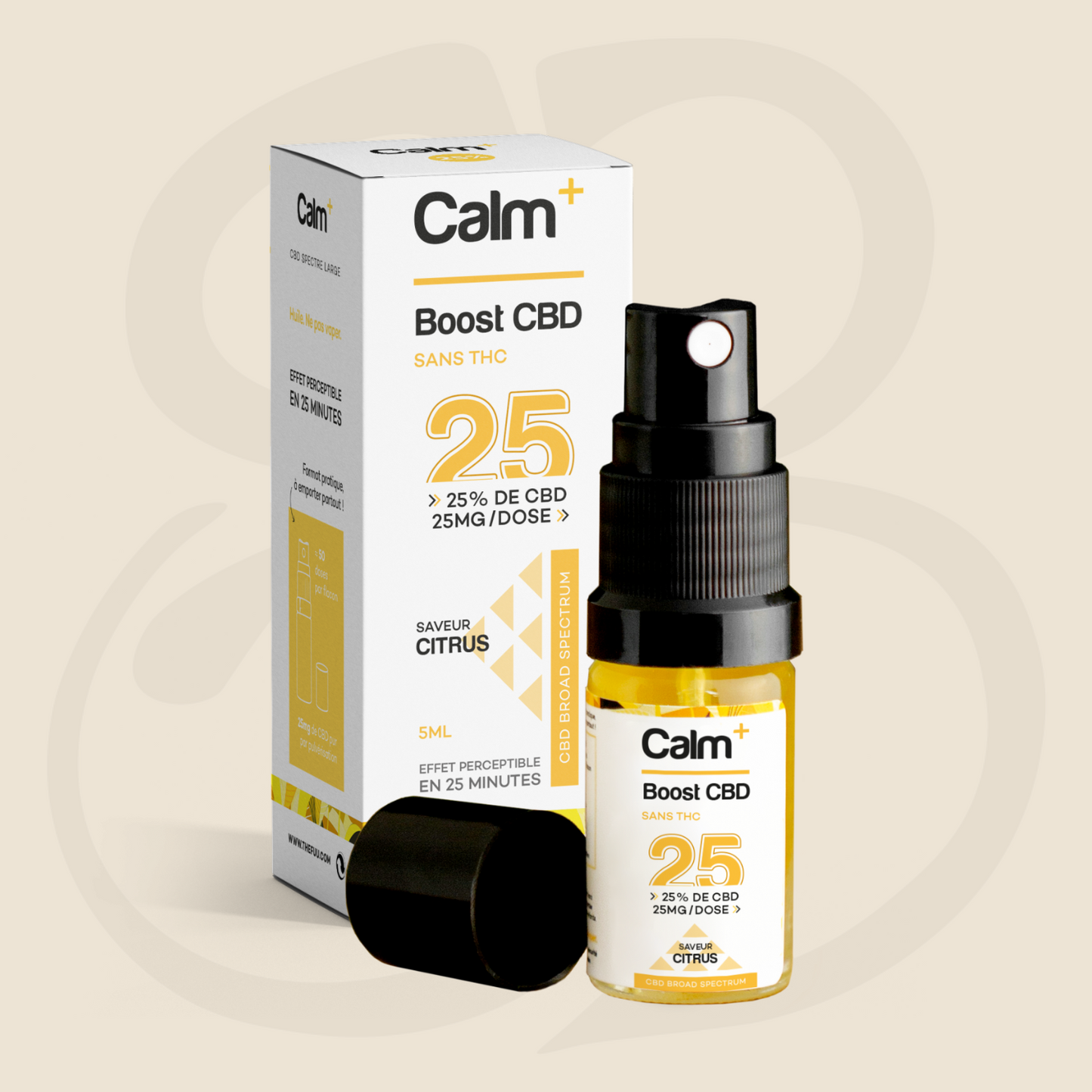 CALM+ Spray Boost CBD 25% & 50%