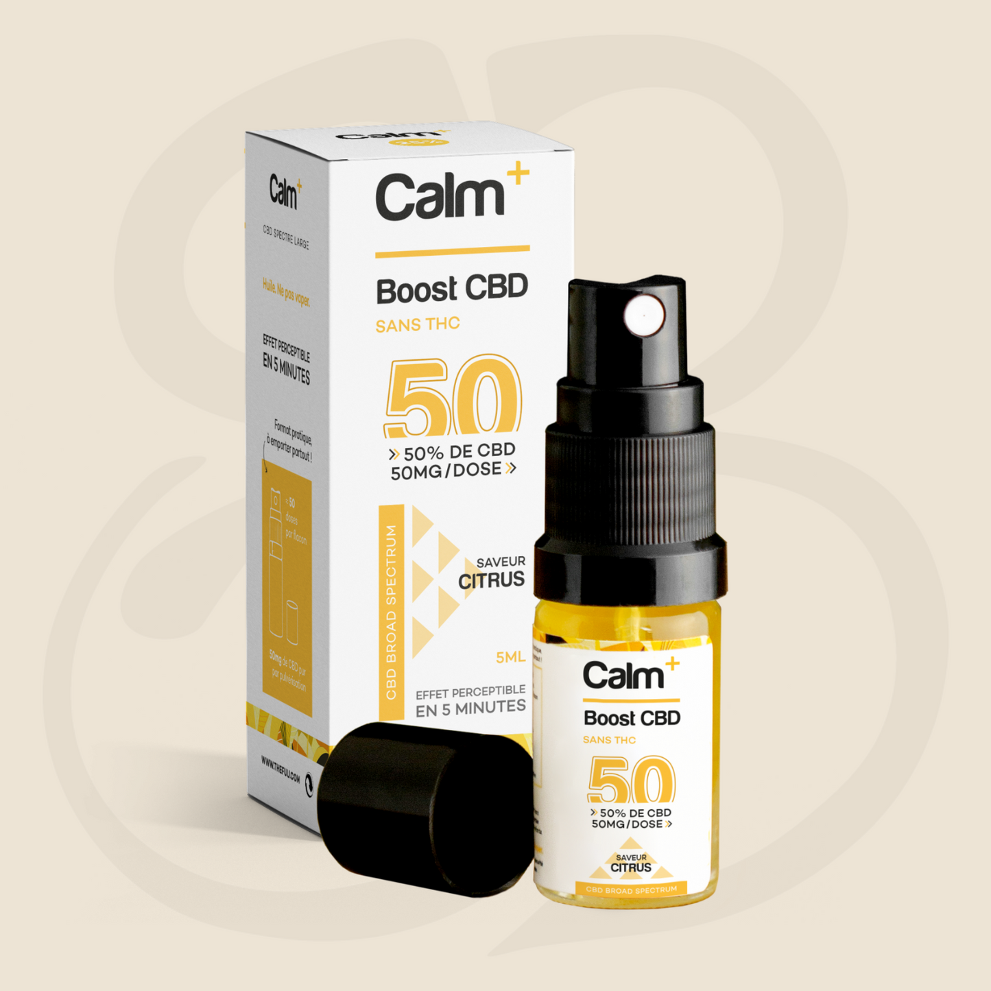 CALM+ Spray Boost CBD 25% & 50%