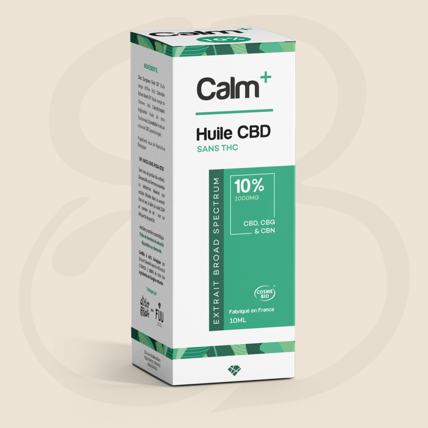 CALM+ HUILE CBD 10% / 20% / 30%