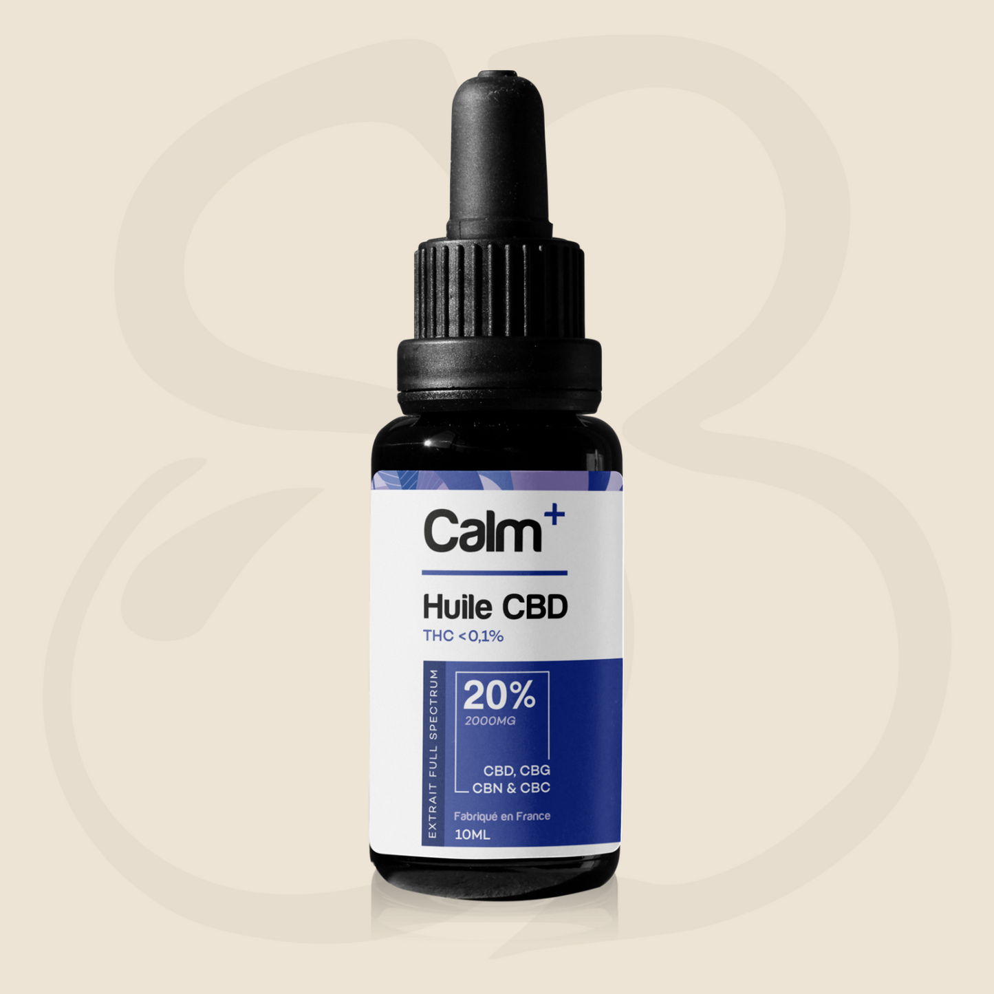 CALM+ HUILE CBD 10% / 20% / 30%