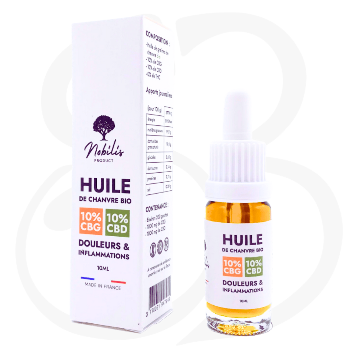 HUILES CBD + CBG / CBN / CBG+CBN – FORMULES SPÉCIFIQUES : Soulagement ciblé, Équilibre naturel