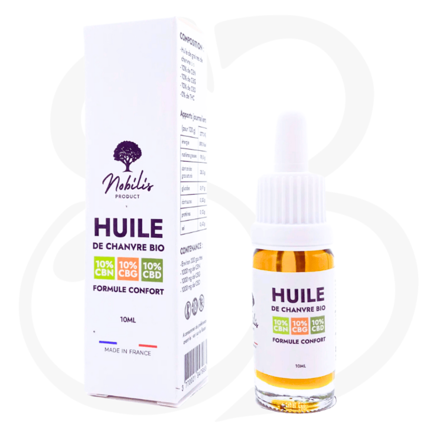 HUILES CBD + CBG / CBN / CBG+CBN – FORMULES SPÉCIFIQUES : Soulagement ciblé, Équilibre naturel