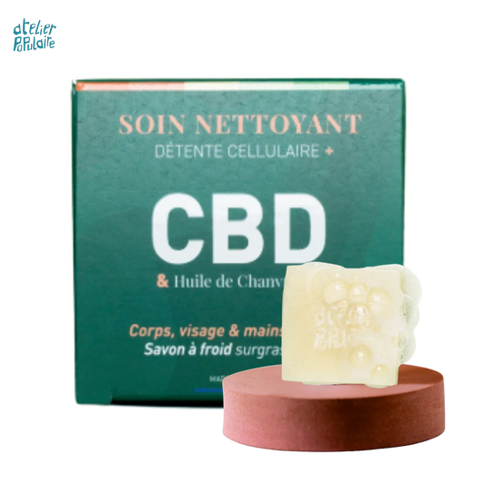 Savon Surgras CBD – Nettoyage Doux Apaisant | 90 g - Rituel - SaBulle