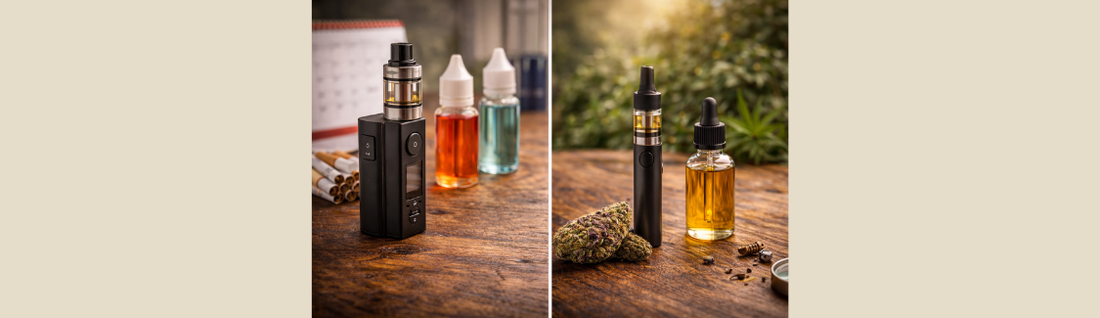 Vape classique et vape CBD : comprendre les différences d’usage