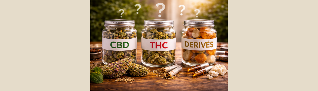 CBD, THC, dérivés : pourquoi la confusion persiste et comment s’y retrouver