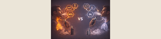 Inhalation directe ou indirecte : quelle différence pour votre vape ?