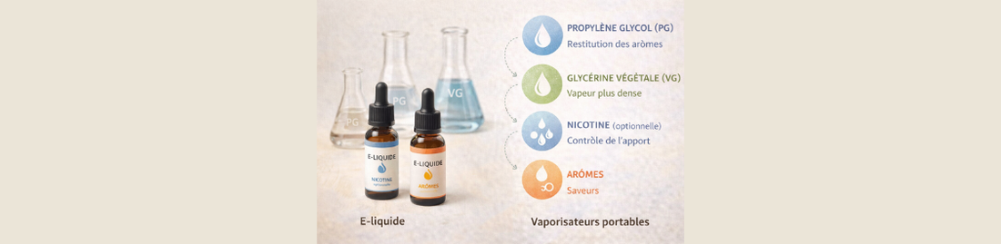 E-liquide : comprendre les bases avant de choisir