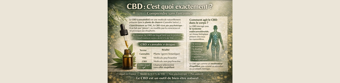 CBD : c’est quoi exactement ? Comprendre sans fantasmes