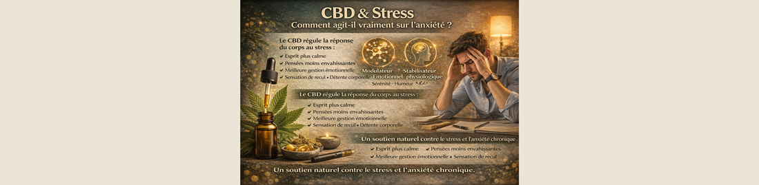 CBD & stress : comment agit-il vraiment sur l’anxiété ?