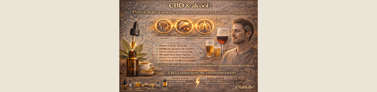 CBD & alcool : peut-il aider à réduire la consommation et les effets négatifs ?