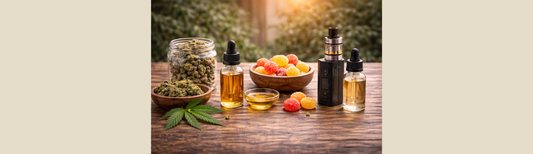 Fleur, huile, gummies, vape : quelle forme de CBD pour quel usage ?