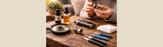 Goût parasite en vape : identifier la cause avant de changer de liquide