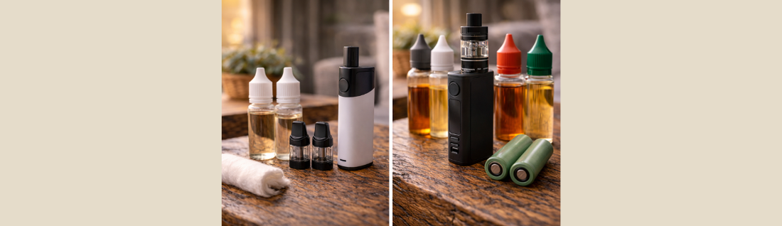 Choisir son e-liquide selon son matériel : l’erreur que font beaucoup de vapoteurs
