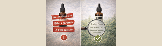 CBD et marketing : comment repérer les discours trompeurs