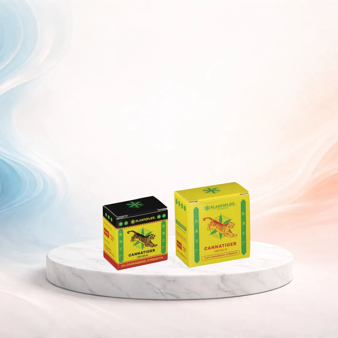 Baumes de massage au CBD Sabulle conçus pour accompagner les massages et favoriser la détente des zones sollicitées.