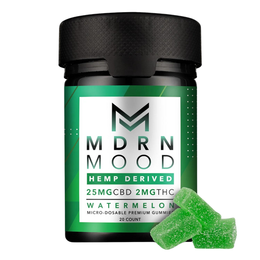 Gummies WATERMELON x20 - 25mg CBD / 02mg THC