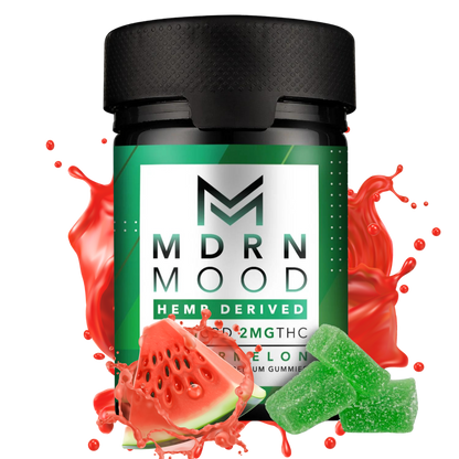 Gummies WATERMELON x20 - 25mg CBD / 02mg THC