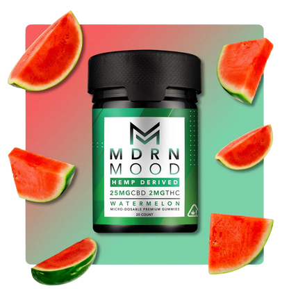 Gummies WATERMELON x20 - 25mg CBD / 02mg THC