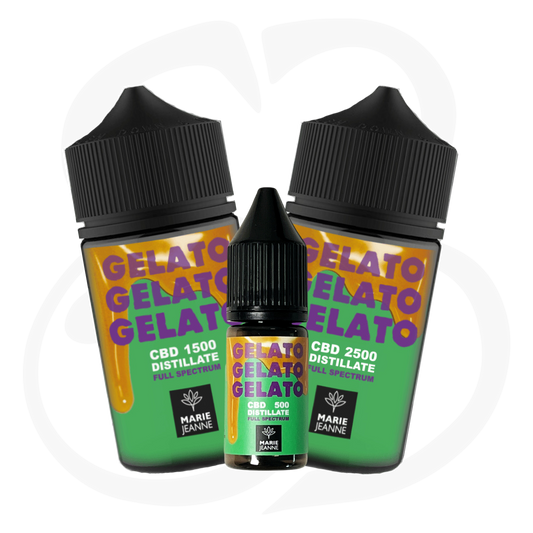 MARIE JEANNE - GELATO Wax Édition - CBD 500/1500/2500 mg
