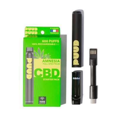 PUUD Starter - AMNESIA FULL SPECTRUM - CBD 5% ~ PUUD MARIE JEANNE ~