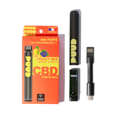 PUUD Starter - FRUIZY MIX - CBD 5% ~ PUUD MARIE JEANNE ~