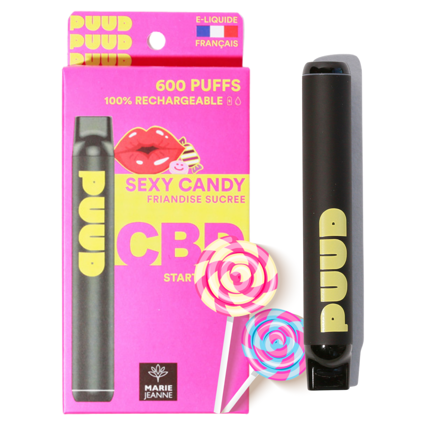 PUUD Starter - SEXY CANDY - CBD 5% ~ PUUD MARIE JEANNE ~