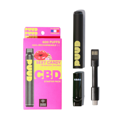 PUUD Starter - SEXY CANDY - CBD 5% ~ PUUD MARIE JEANNE ~