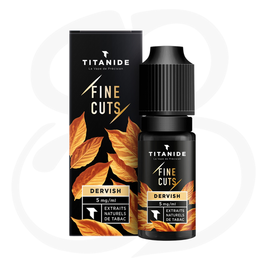 FINE CUTS TITANIDE 10ml : Le Vrai Goût du Tabac
