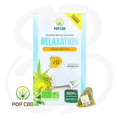 Le Rituel des Infusions - CBD Bio - Boite de 12 sachets pyramide