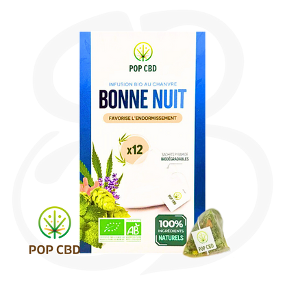 Le Rituel des Infusions - CBD Bio - Boite de 12 sachets pyramide