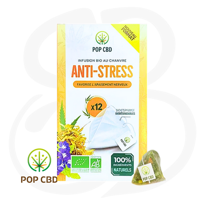 Le Rituel des Infusions - CBD Bio - Boite de 12 sachets pyramide