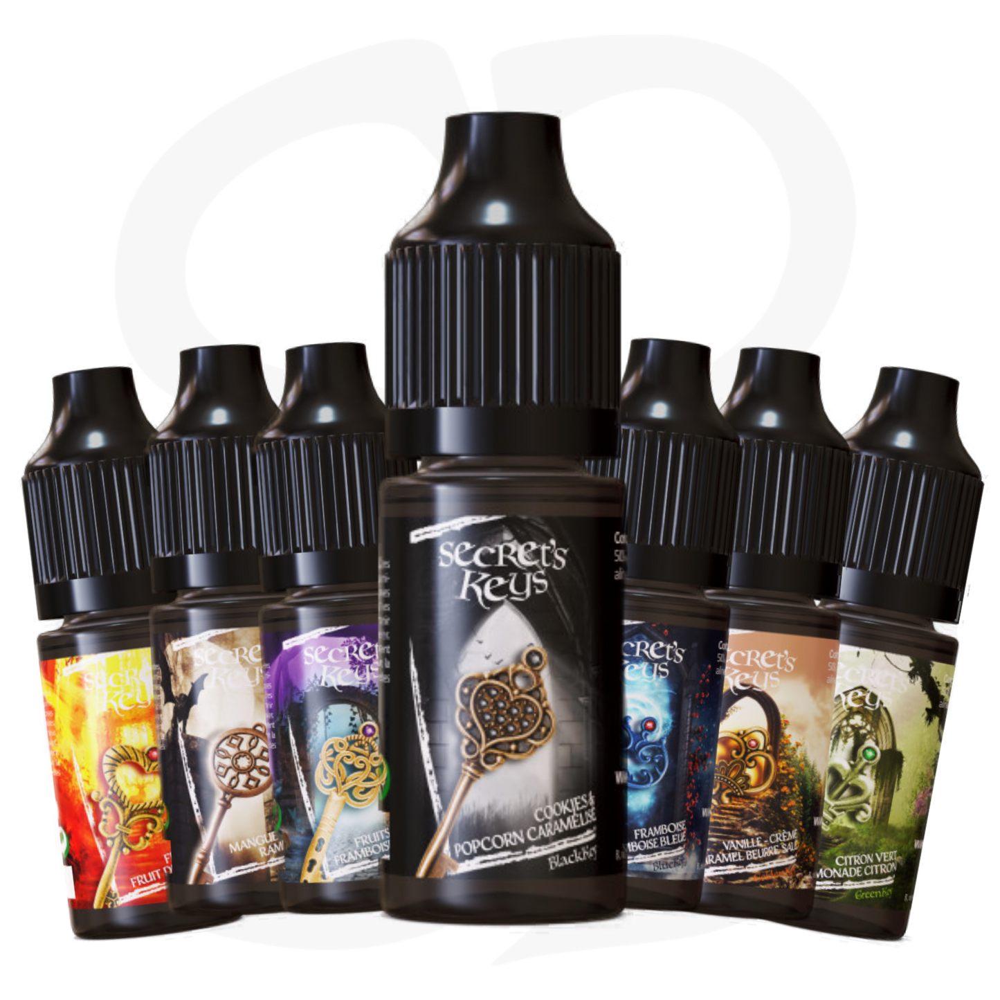 SECRET'S KEYS 10 ml : Les clefs secrètes des saveurs envoutantes