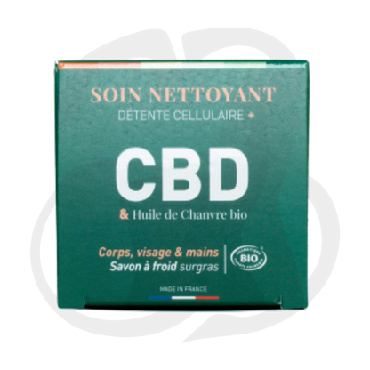 Soin Nettoyant Détente Cellulaire CBD - Savon à froid surgras - 90g