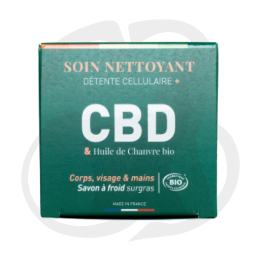 Soin Nettoyant Détente Cellulaire CBD - Savon à froid surgras - 90g