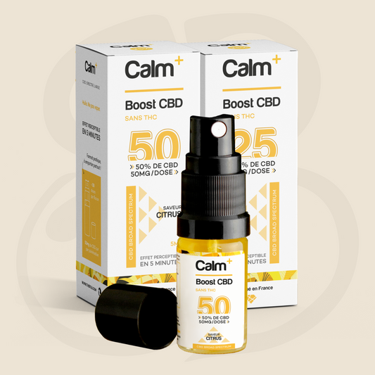 CALM+ Spray Boost CBD 25% & 50%