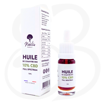 NOBILIS HUILE CBD 10% / 20% / 30% FULL SPECTRUM