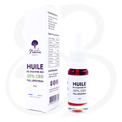 NOBILIS HUILE CBD 10% / 20% / 30% FULL SPECTRUM