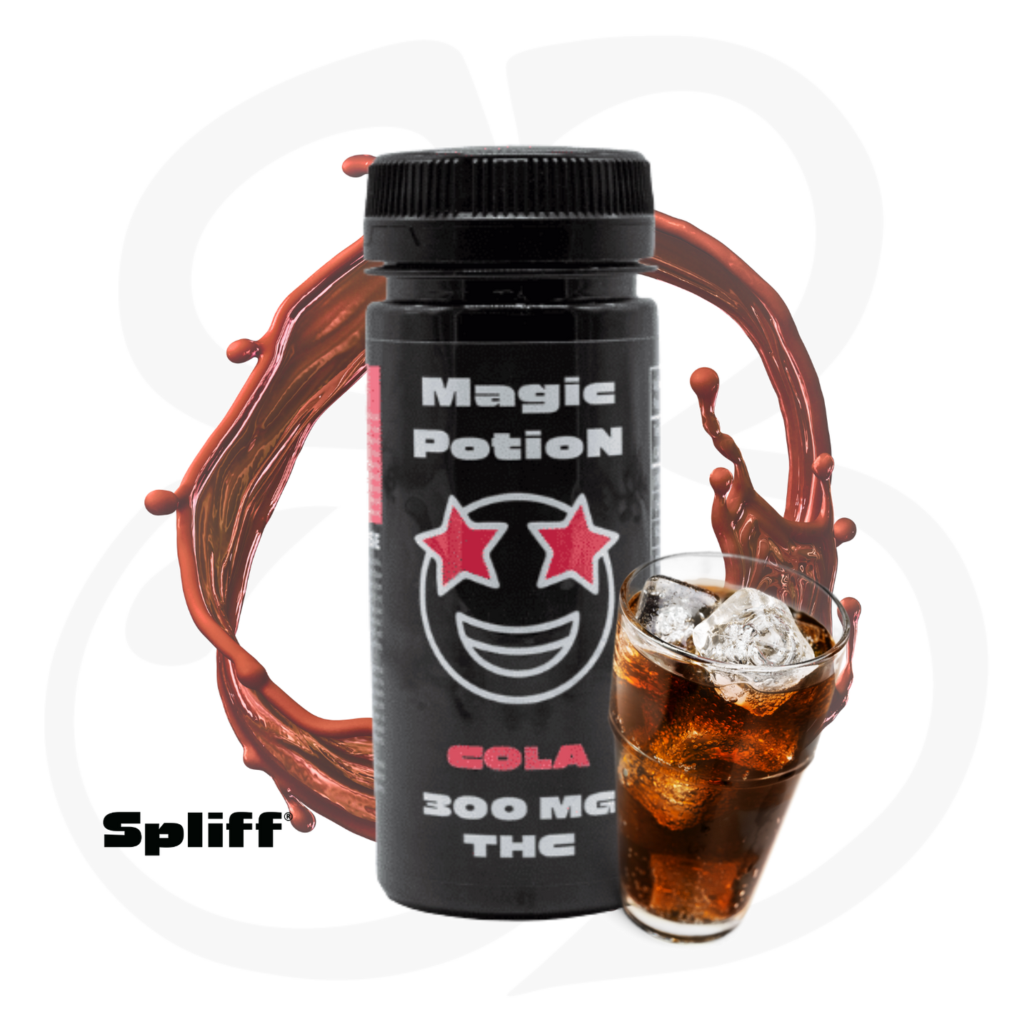 Sirops MAGIC POTION - CBD + THC – 100mg  300 mg
