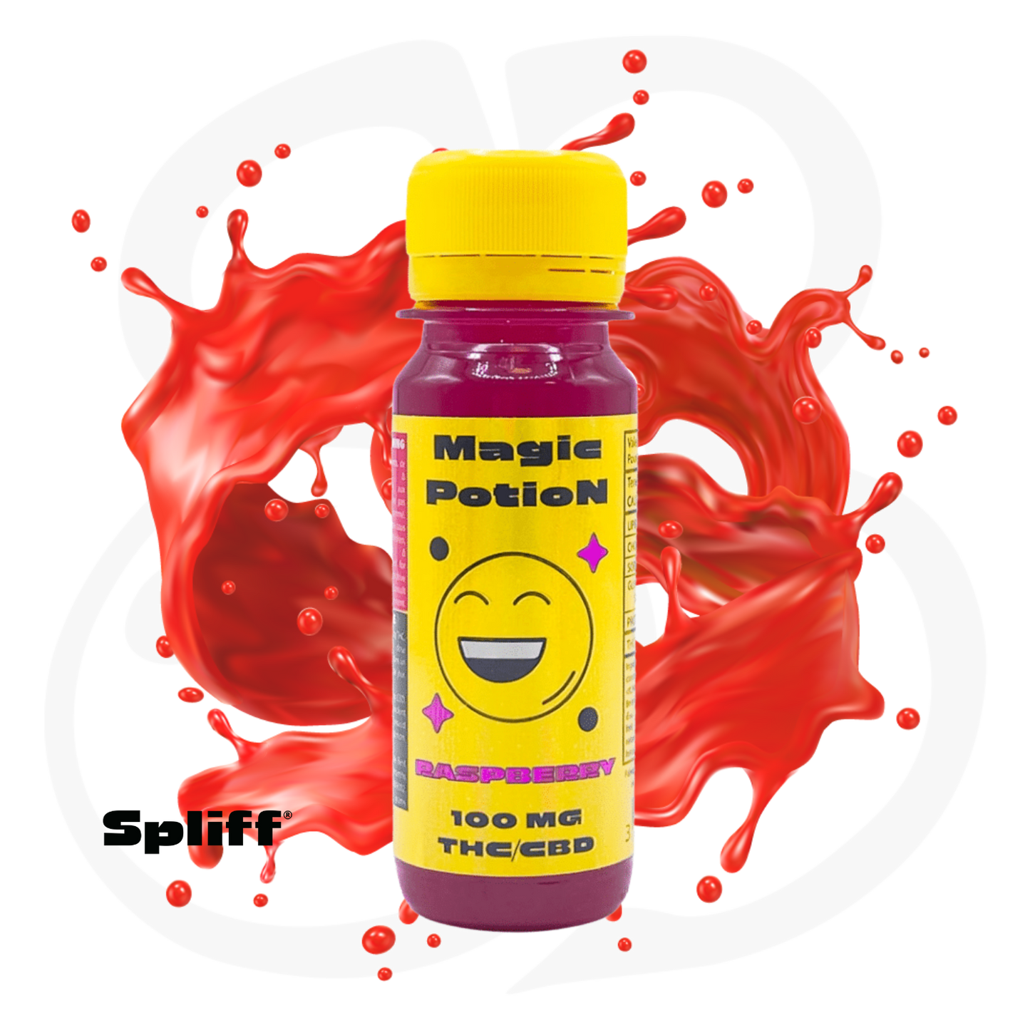 Sirops MAGIC POTION - CBD + THC – 100mg  300 mg