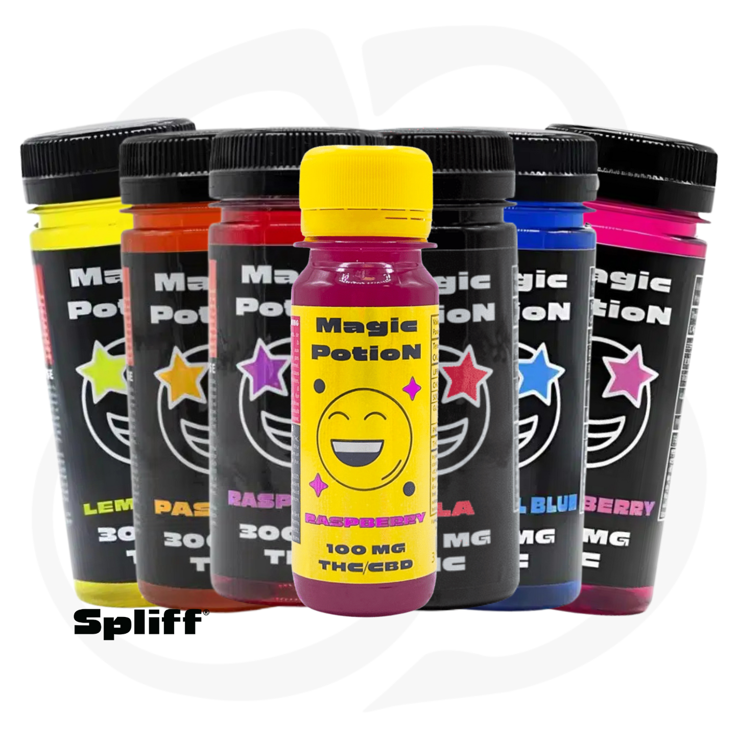 Sirops MAGIC POTION - CBD + THC – 100mg  300 mg