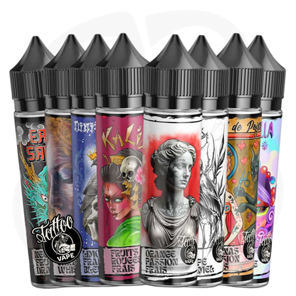 TATOO VAPE 50ml - L’art du goût, signé par les maîtres du tatouage