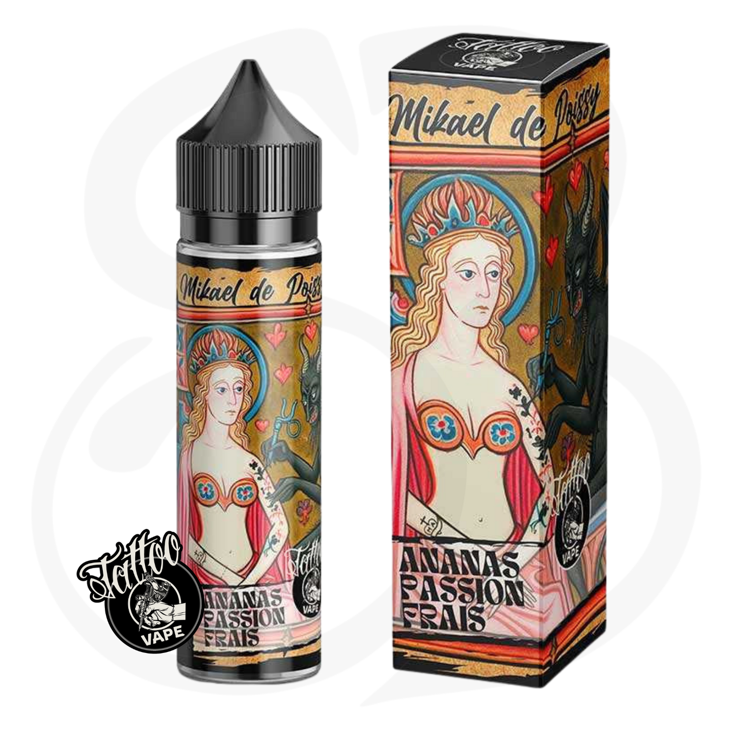TATOO VAPE 50ml - L’art du goût, signé par les maîtres du tatouage