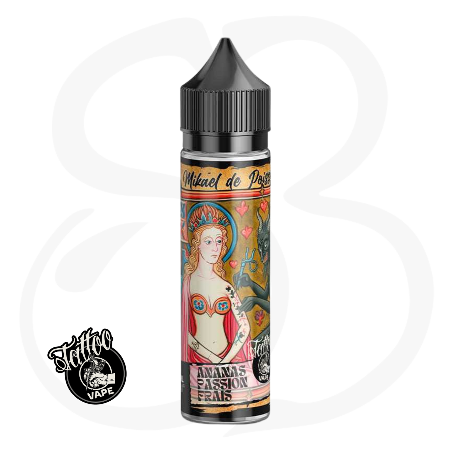 TATOO VAPE 50ml - L’art du goût, signé par les maîtres du tatouage