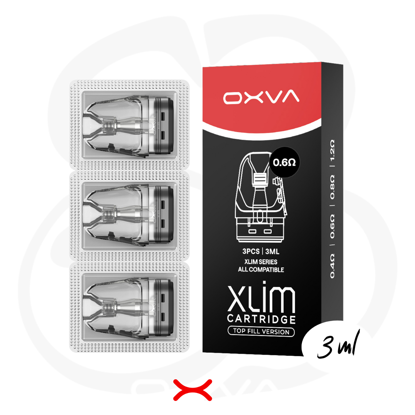 Pod XLIM Top Fill 3 ml  (Pack de 3)